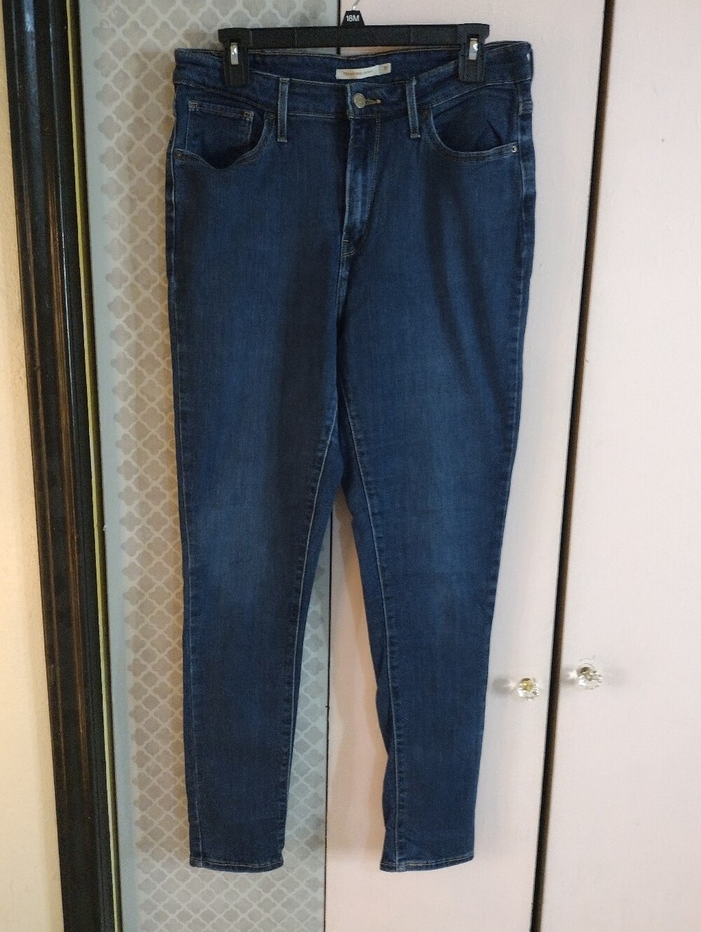 Levi's Dark Blue High-Rise Skinny Jeans